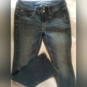 NEW American Eagle Artist Low-Rise Flare Jean Womens 6 Regular